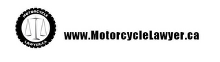 MOTORCYCLELAWYER.CA WWW.MOTORCYCLELAWYER.CA logo