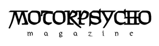 MOTORPSYCHO MAGAZINE logo