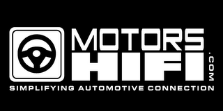 MOTORS HIFI .COM SIMPLIFYING AUTOMOTIVE CONNECTION logo