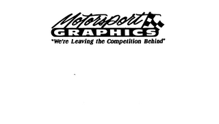 MOTORSPORT GRAPHICS "WE'RE LEAVING THE COMPETITION BEHIND" logo