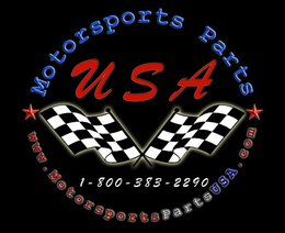 MOTORSPORTS PARTS USA WWW.MOTORSPORTSPARTSUSA.COM 1-800-383-2290 logo