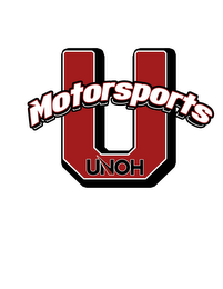 MOTORSPORTS U UNOH logo