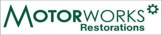 MOTORWORKS RESTORATIONS logo