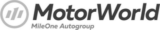 MOTORWORLD MILEONE AUTOGROUP logo