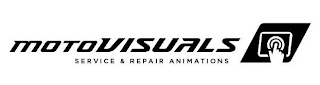 MOTOVISUALS SERVICE & REPAIR ANIMATIONS logo