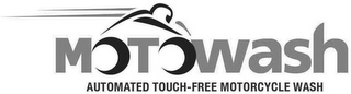 MOTOWASH AUTOMATED TOUCH-FREE MOTORCYCLE WASH logo