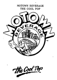 MOTOWN BEVERAGE THE COOL POP logo