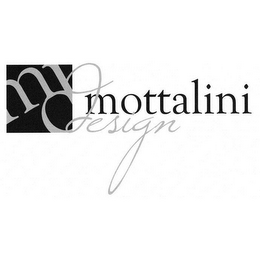 MOTTALINI DESIGN AND THE LETTERS "M" AND "D" logo