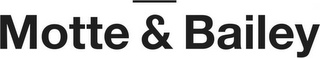 MOTTE & BAILEY logo