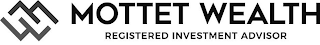 MOTTET WEALTH REGISTERED INVESTMENT ADVISOR logo