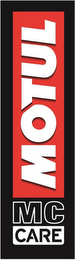 MOTUL MC CARE logo