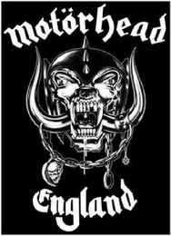 MOTÖRHEAD ENGLAND logo