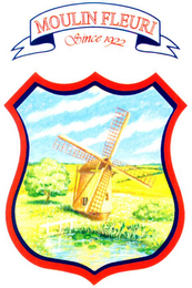 MOULIN FLEURI SINCE 1922 logo