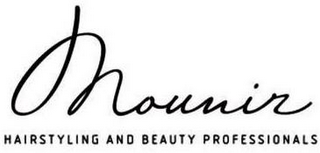 MOUNIR HAIRSTYLING AND BEAUTY PROFESSIONALS logo