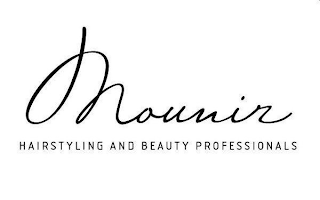MOUNIR HAIRSTYLING AND BEAUTY PROFESSIONALS logo