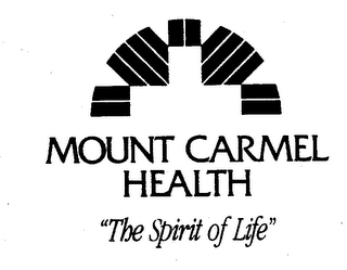 MOUNT CARMEL HEALTH "THE SPIRIT OF LIFE" logo