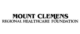 MOUNT CLEMENS REGIONAL HEALTHCARE FOUNDATION logo