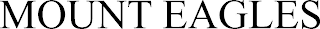 MOUNT EAGLES logo