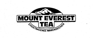 MOUNT EVEREST TEA EINGETRAGENES WARENZEICHEN logo