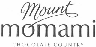 MOUNT MOMAMI CHOCOLATE COUNTRY logo