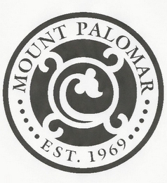 ·····MOUNT PALOMAR····· EST. 1969 logo