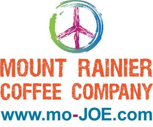 MOUNT RAINIER COFFEE COMPANY WWW.MO-JOE.COM logo