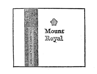 MOUNT ROYAL KING SIZE FILTER CIGARETTES logo