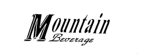 MOUNTAIN BEVERAGE logo