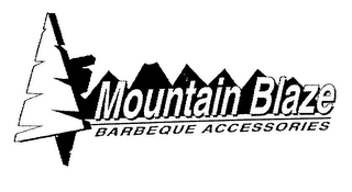 MOUNTAIN BLAZE BARBEQUE ACCESSORIES logo