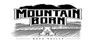 MOUNTAIN BORN A MOUNTAINEERS NAPA VALLEY logo