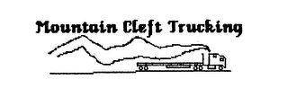 MOUNTAIN CLEFT TRUCKING logo