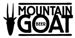 MOUNTAIN GOAT BEER logo
