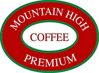 MOUNTAIN HIGH PREMIUM COFFEE logo