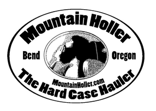 MOUNTAIN HOLLER THE HARD CASE HAULER BEND OREGON MOUNTAINHOLLER.COM logo