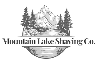 MOUNTAIN LAKE SHAVING CO. logo