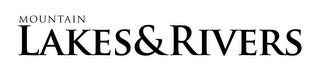 MOUNTAIN LAKES & RIVERS logo