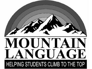 MOUNTAIN LANGUAGE HELPING STUDENTS CLIMB TO THE TOP logo
