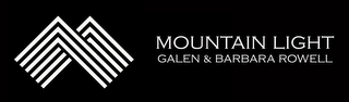 MOUNTAIN LIGHT GALEN & BARBARA ROWELL logo