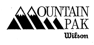 MOUNTAIN PAK WILSON logo