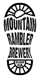 MOUNTAIN RAMBLER BREWERY BISHOP CA logo