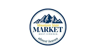 MOUNTAIN STATE MARKET WEST VIRGINIA ALMOST HEAVEN logo