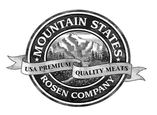 MOUNTAIN STATES ROSEN COMPANY USA PREMIUM QUALITY MEATS logo