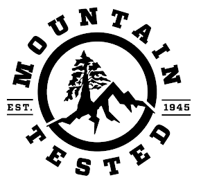 MOUNTAIN TESTED EST. 1945 logo