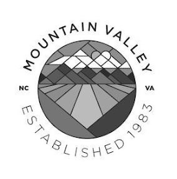 MOUNTAIN VALLEY NC VA ESTABLISHED 1983 logo