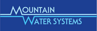 MOUNTAIN WATER SYSTEMS logo