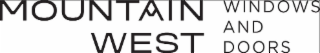 MOUNTAIN WEST WINDOWS AND DOORS logo