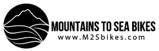 MOUNTAINS TO SEA BIKES WWW.M2SBIKES.COM logo