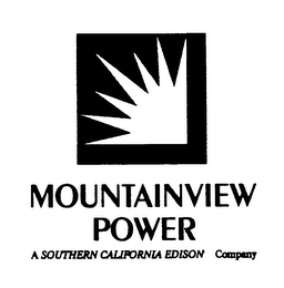 MOUNTAINVIEW POWER A SOUTHERN CALIFORNIA EDISON COMPANY logo