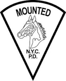 MOUNTED N.Y.C. P.D. logo