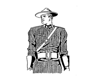 MOUNTIE BUST logo